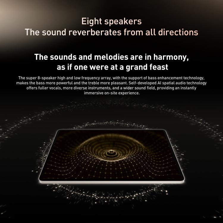 Honor MagicPad3 13.3 inch WiFi Tablet PC, 12GB+256GB MagicOS 9.0.1 Qualcomm Snapdragon 8 Gen3 Octa Core