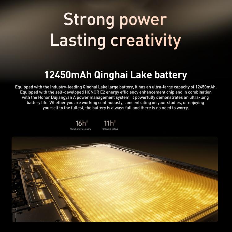 Honor MagicPad3 13.3 inch WiFi Tablet PC, 16GB+512GB MagicOS 9.0.1 Qualcomm Snapdragon 8 Gen3 Octa Core