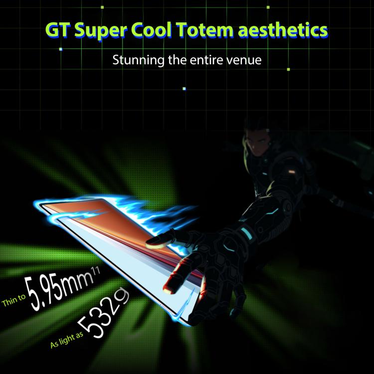 Honor Pad GT2 Pro WiFi Tablet PC, 12.5 inch 8GB+128GB MagicOS 9.0.1 Qualcomm Snapdragon 8 Gen3 Octa Core