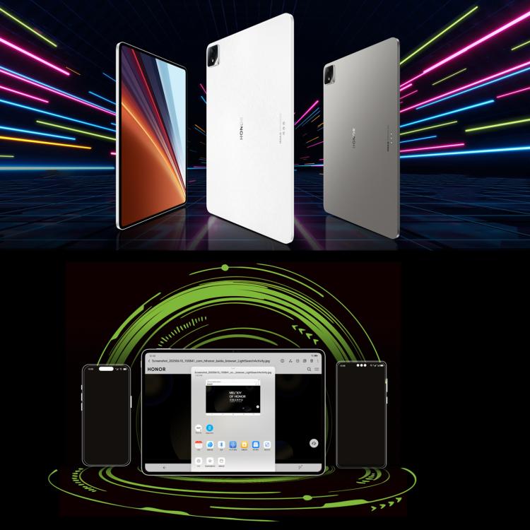 Honor Pad GT2 Pro WiFi Tablet PC, 12.5 inch 12GB+256GB MagicOS 9.0.1 Qualcomm Snapdragon 8 Gen3 Octa Core