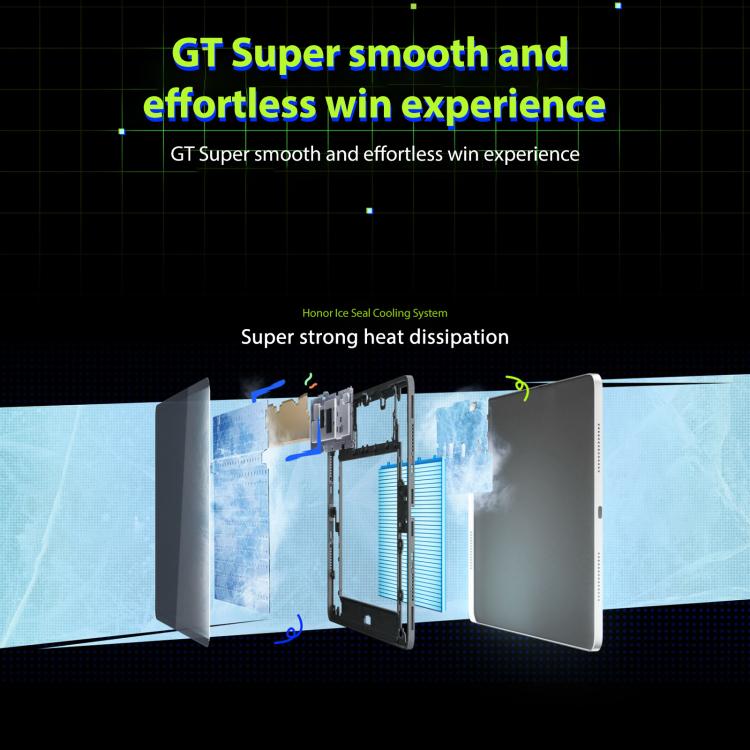 Honor Pad GT2 Pro WiFi Tablet PC, 12.5 inch 16GB+512GB MagicOS 9.0.1 Qualcomm Snapdragon 8 Gen3 Octa Core