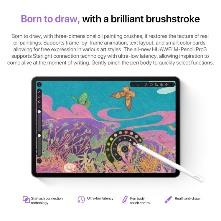 HUAWEI MatePad 11.5 S 2025 WiFi Dynamic Edition, 12GB+256GB, HarmonyOS 5.0 Hisilicon Kirin T92C, Not Support Google Play
