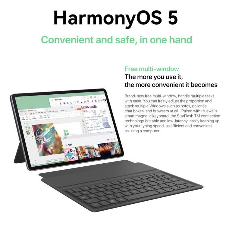 HUAWEI MatePad 11.5 S 2025 WiFi Soft Light Edition, 12GB+256GB, HarmonyOS 5.0 Hisilicon Kirin T92B, Not Support Google Play