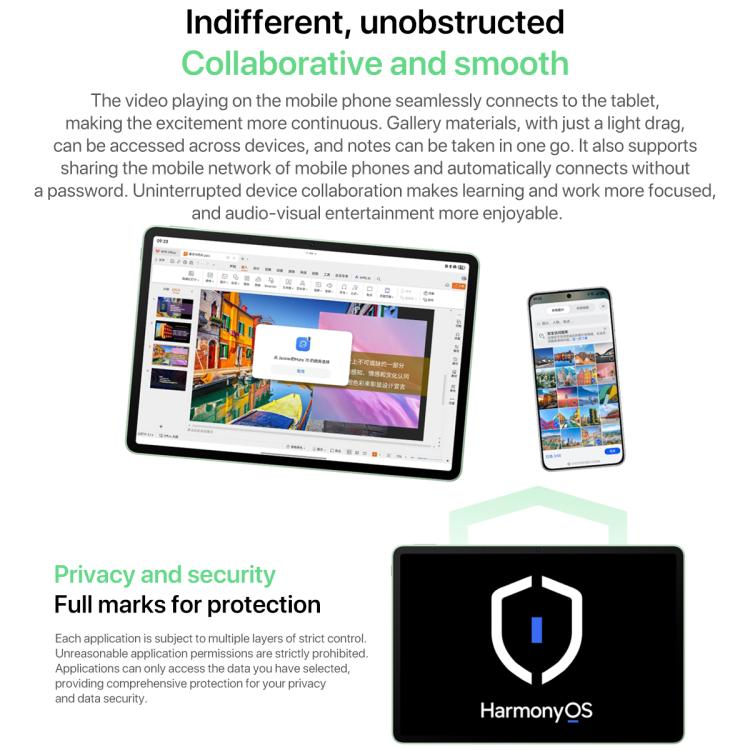 HUAWEI MatePad 11.5 S 2025 WiFi Soft Light Edition, 12GB+256GB, HarmonyOS 5.0 Hisilicon Kirin T92B, Not Support Google Play
