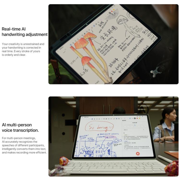 HUAWEI MatePad Air 12 inch 2025 WiFi Soft Light Edition, 12GB+256GB, HarmonyOS 5.0 Hisilicon Kirin T92B, Not Support Google Play