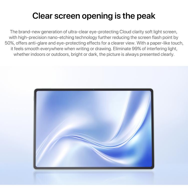 HUAWEI MatePad Air 12 inch 2025 WiFi Soft Light Edition, 12GB+512GB, HarmonyOS 5.0 Hisilicon Kirin T92B, Not Support Google Play