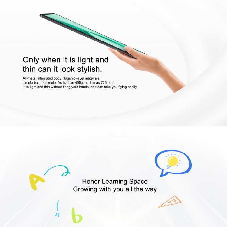 Honor Pad X9 WiFi Tablet PC, 11 inch 6GB+128GB MagicOS 8.0 Qualcomm Snapdragon 680 Octa Core
