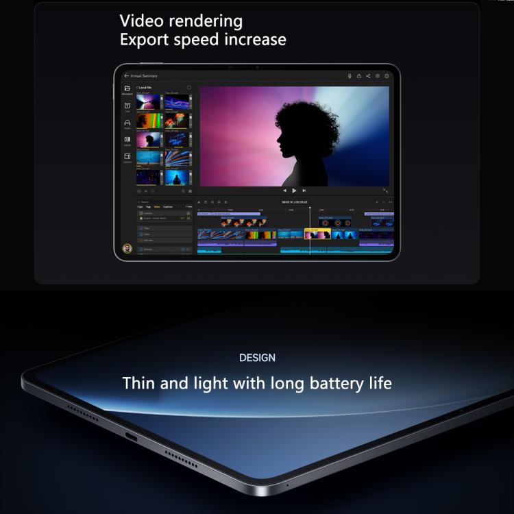 Xiaomi Pad 8 Pro 11.2 inch Soft Light Screen, 16GB+512GB, HyperOS 3 Qualcomm Snapdragon 8 Elite Octa Core