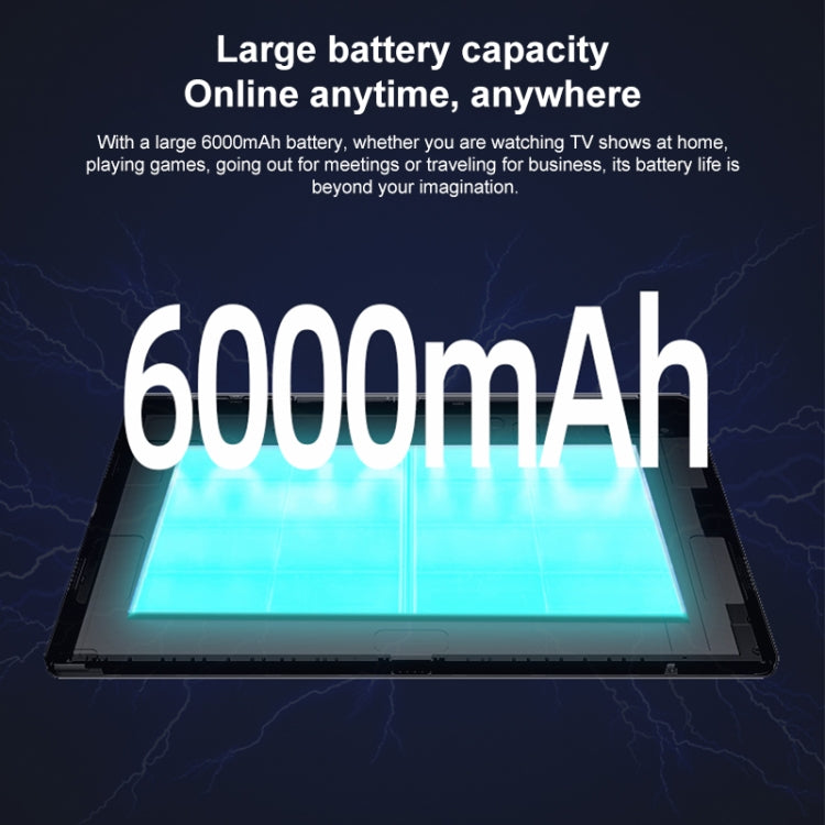 Jumper EZpad M10 HD Tablet PC, 4GB+128GB, 10.1 inch Android 13 OS Unisoc T606 Octa Core Network: 4G, US Plug