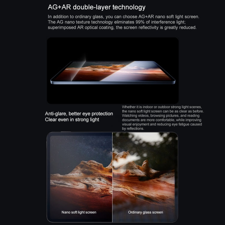 Xiaomi Pad 7 Pro 11.2 inch Soft Light Screen, 8GB+256GB, HyperOS 2 Qualcomm Snapdragon 8s Gen3 Octa Core