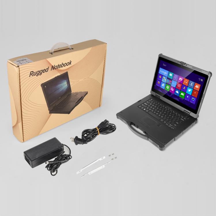 UNIWA ULAP R14 Rugged Laptop, 8GB+256GB, 14 inch Windows 10 Home Intel Core i5-8250U, AU Plug