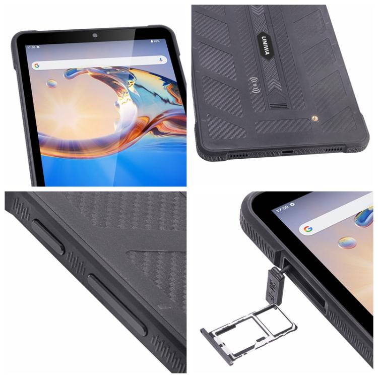 UNIWA UTAB R888 IP68 Waterproof Rugged Tablet PC, 8GB+128GB, 8.68 inch Android 13 Mediatek MT8788 Octa Core, Network: 4G, US Plug