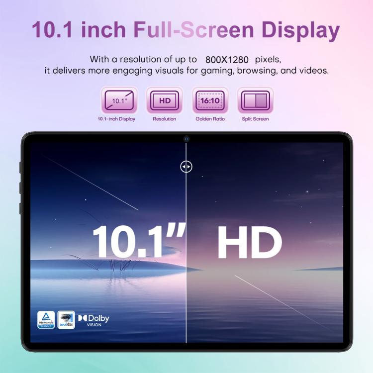Pad 9 Ultra 10.1 inch 3G Phone Call Tablet PC, 2GB+32GB, Android 10 MTK6737 Quad Core, US Plug