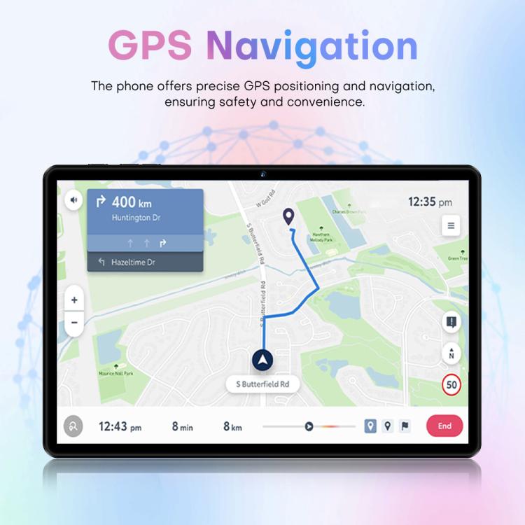 Pad 8 Pro 10.1 inch 4G LTE Tablet PC Combo Set, 4GB+32GB, Android 10 MT6755 Octa Core, with Keyboard / Mouse / Leather Case, US Plug