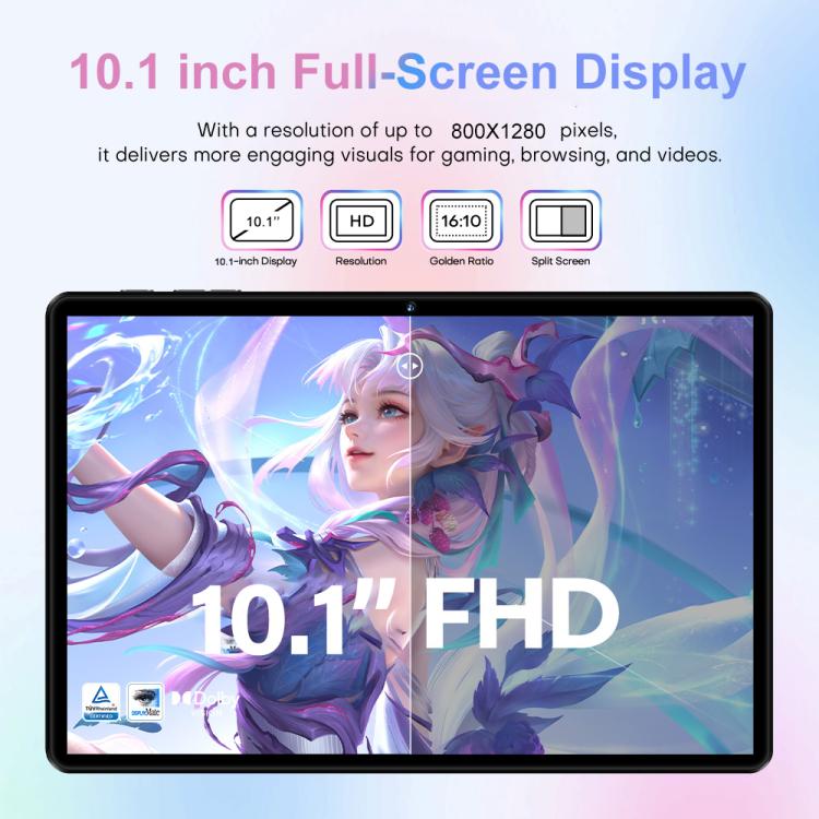 Pad 8 Pro 10.1 inch 4G LTE Tablet PC Combo Set, 4GB+32GB, Android 10 MT6755 Octa Core, with Keyboard / Mouse / Leather Case, US Plug