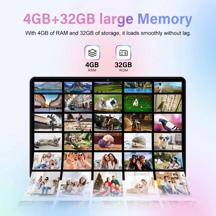 Pad 8 Pro 10.1 inch 4G LTE Tablet PC Combo Set, 4GB+32GB, Android 10 MT6755 Octa Core, with Keyboard / Mouse / Leather Case, AU Plug