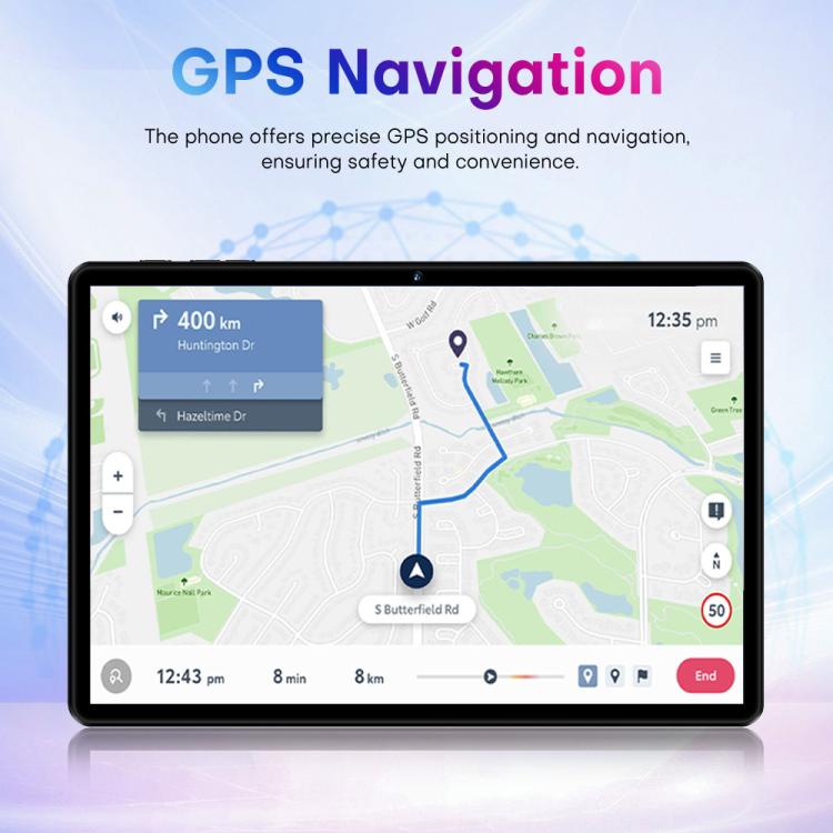 Pad 9 Pro 10.1 inch 4G LTE Tablet PC Combo Set, 4GB+32GB, Android 10 MT6755 Octa Core, with Keyboard / Mouse / Leather Case, US Plug