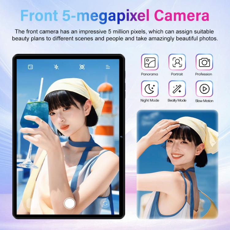 Pad 9 Pro 10.1 inch 4G LTE Tablet PC Combo Set, 4GB+32GB, Android 10 MT6755 Octa Core, with Keyboard / Mouse / Leather Case, EU Plug