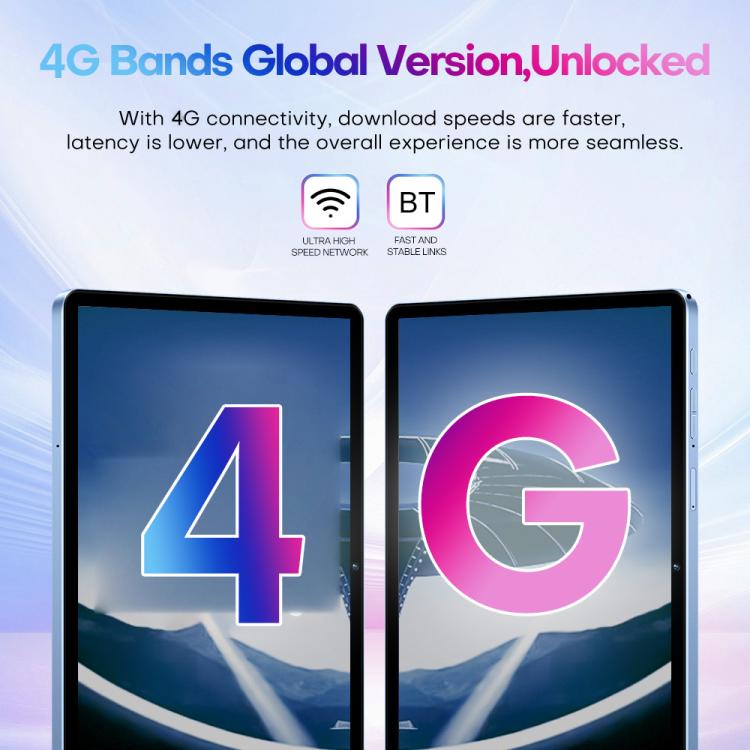 Pad 9 Pro 10.1 inch 4G LTE Tablet PC Combo Set, 4GB+32GB, Android 10 MT6755 Octa Core, with Keyboard / Mouse / Leather Case, UK Plug