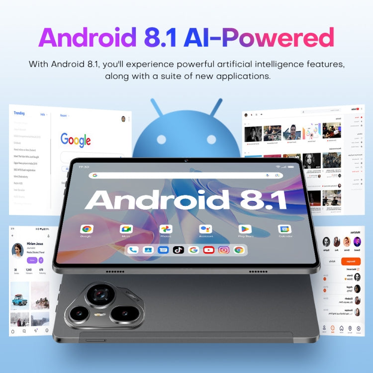 Pad7 Ultra 10.1 inch 3G Phone Call Tablet PC, 2GB+32GB, Android 8.1 MTK6737 Quad Core, EU Plug (Black)