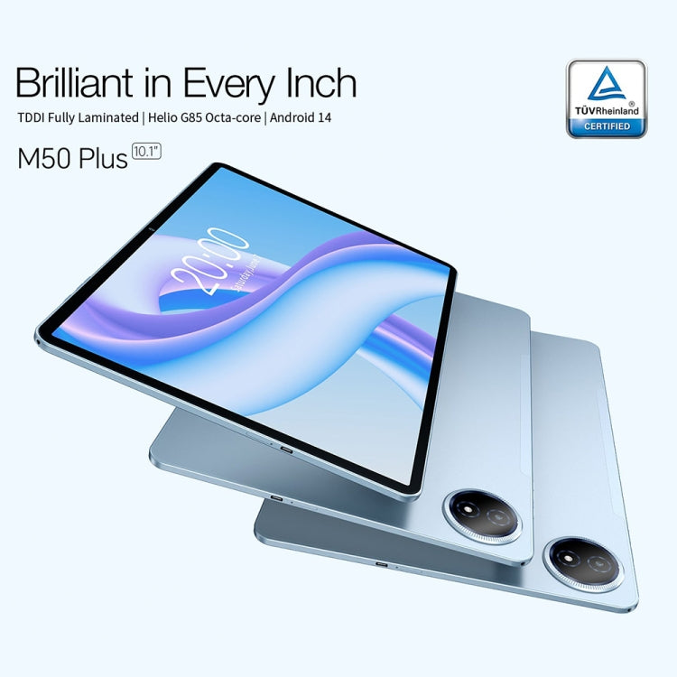 Teclast M50 Plus 4G LTE Tablet PC 10.1 inch, 6GB+128GB, Android 14 MediaTek Helio G85 Octa Core, Support Dual SIM
