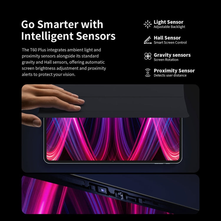 Teclast T60 Plus 4G LTE Tablet PC, 6GB+128GB, 12 inch Android 14 MediaTek Helio G88 Octa Core, Support Dual SIM