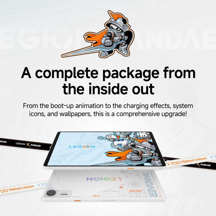 Lenovo LEGION x PΛNDΛER Y700, 8.8 inch WIFI Tablet, 16GB+512GB, Android 15, Qualcomm Snapdragon 8 Elite Octa Core, US Plug
