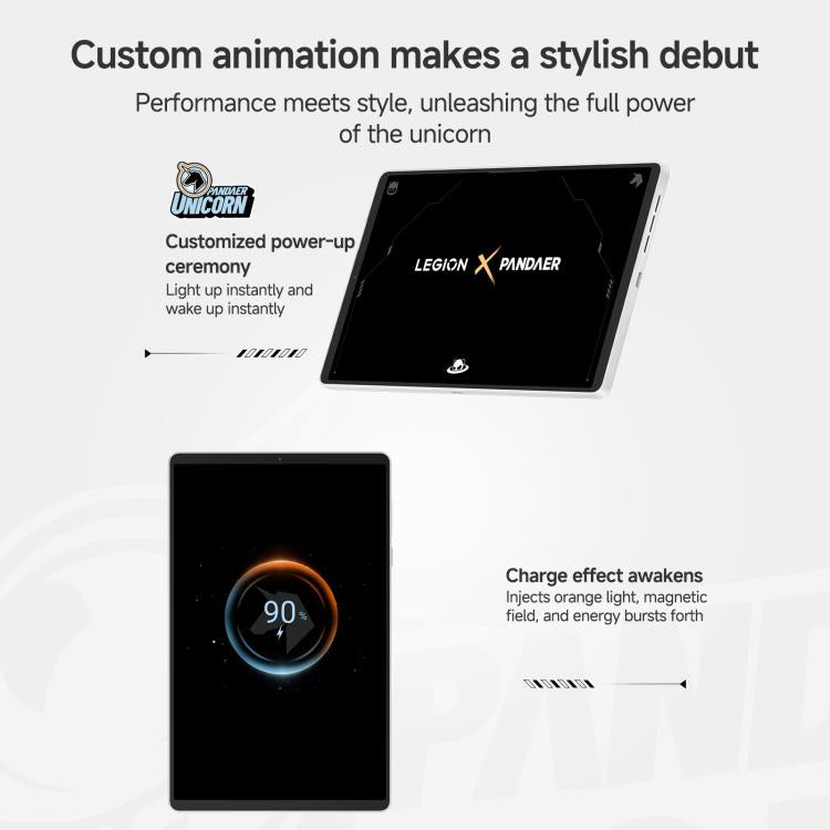 Lenovo LEGION x PΛNDΛER Y700, 8.8 inch WIFI Tablet, 16GB+512GB, Android 15, Qualcomm Snapdragon 8 Elite Octa Core, US Plug