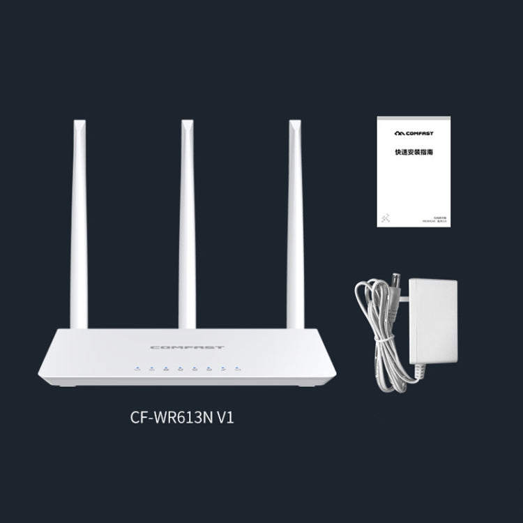 COMFAST WR613N V3 Home 300Mbps Wireless Router 2.4G WiFi Network Extender