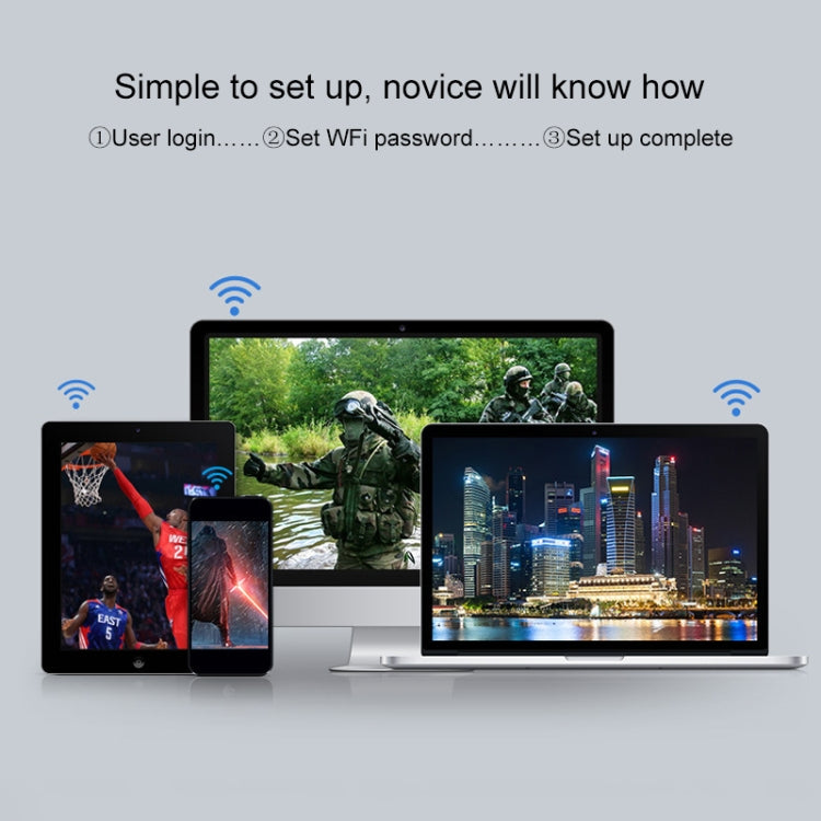 COMFAST WR613N V3 Home 300Mbps Wireless Router 2.4G WiFi Network Extender