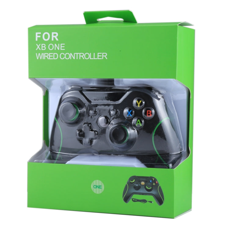 Wired USB Game Controller Gamepad for XBOX ONE Console / PC / Laptop, Cable Length: About 2.1m