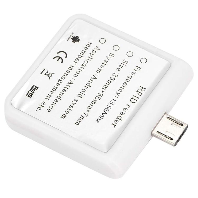 Micro USB 13.56MHz RFID IC Card 14443A RFID Phone Reader