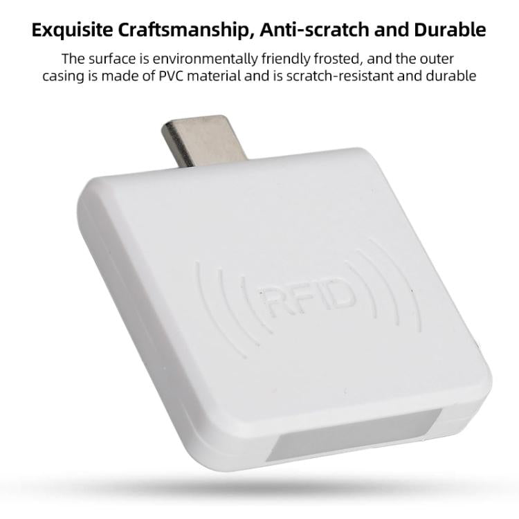 Type-C 13.56MHz RFID IC Card 14443A RFID Phone Reader