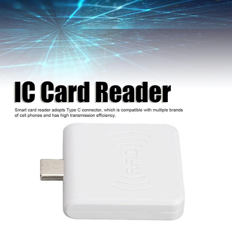 Type-C 13.56MHz RFID IC Card 14443A RFID Phone Reader