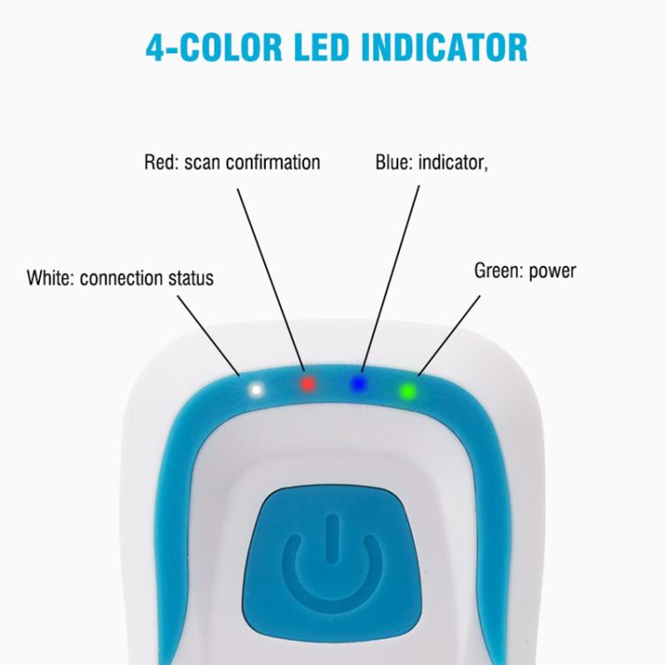 125KHz ID Card Reader Bluetooth RFID 1D/2D Code Scanning Access Control Key