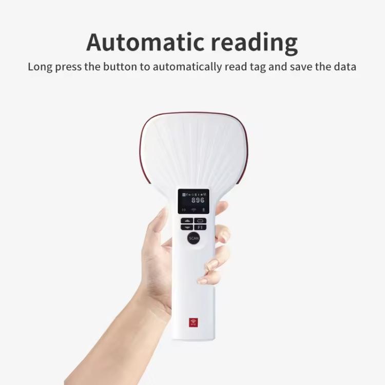 Long Range RFID UHF Portable Handheld Bluetooth Reader, Style: Standard