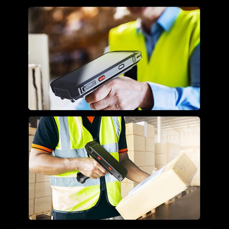 RFID UHF Handheld Intelligent Terminal PDA Scanner 915M Reader, Style: Standard Version + QR Code Scanning