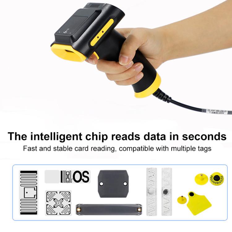 UHF RFID Handheld Card Reader Cash Register Settlement Scanner, Style: USB