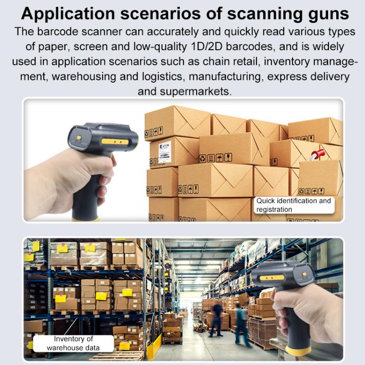 UHF RFID Handheld Card Reader Cash Register Settlement Scanner, Style: USB