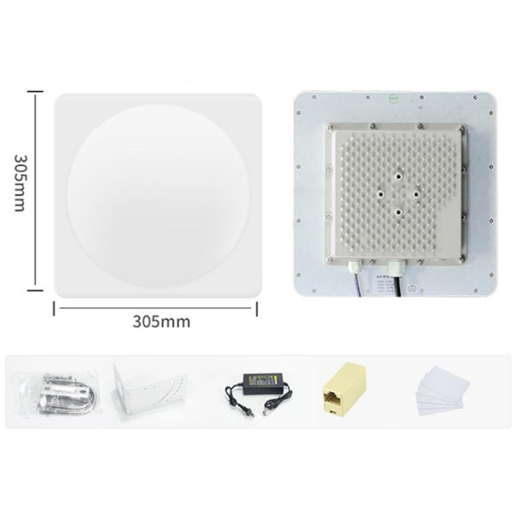 UHF RFID Long Range 9dBi Integrated Reader with E710 Chip, Style: Standard
