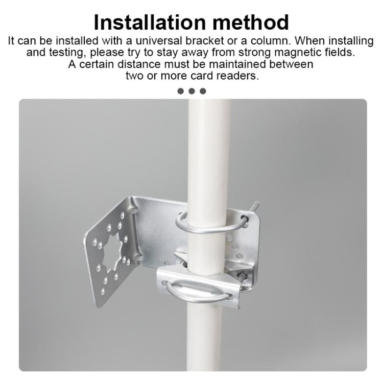 UHF RFID Long Range 9dBi Integrated Reader with E710 Chip, Style: Add WiFi Communication