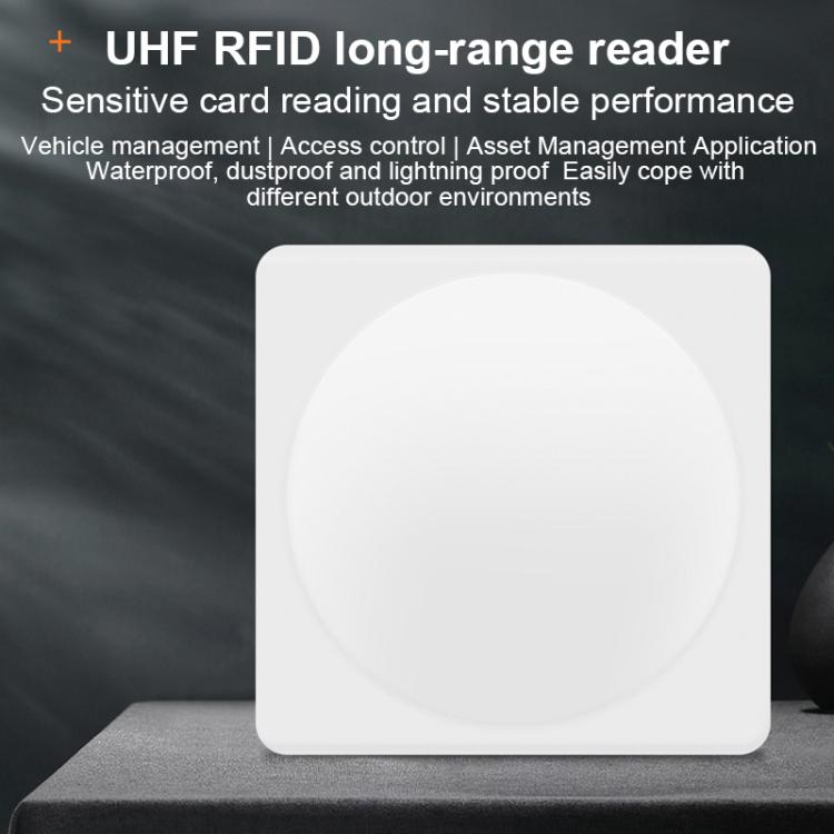 UHF RFID Long Range 9dBi Integrated Reader with E710 Chip, Style: Add WiFi Communication