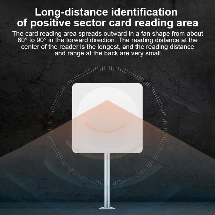 UHF RFID Long Range 9dBi Integrated Reader with E710 Chip, Style: Add WiFi Communication