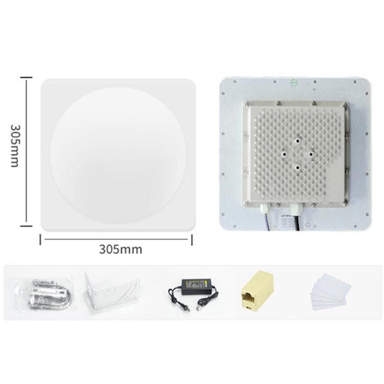 UHF RFID Long Range 9dBi Integrated Reader with E710 Chip, Style: Add 4G Network
