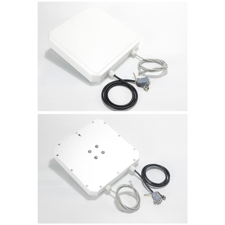 UHF RFID Long Range Integrated Reader with Built-in 9dBi Antenna, Style: Add WiFi Communication