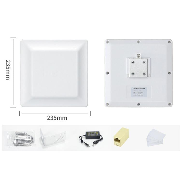 UHF Middle Range RFID Integrated Reader Identification Distance 0-5m, Style: Standard