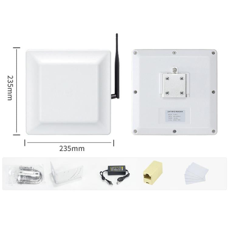 UHF Middle Range RFID Integrated Reader Identification Distance 0-5m, Style: Add WiFi Communication