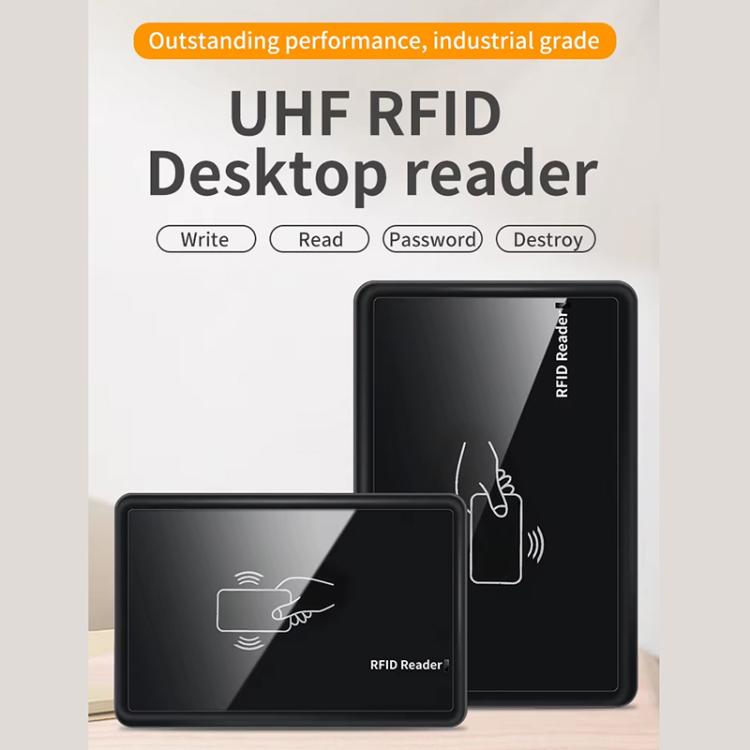 UHF RFID Desktop Reader / Writer Dual-Mode Output Electronic Tag Writer