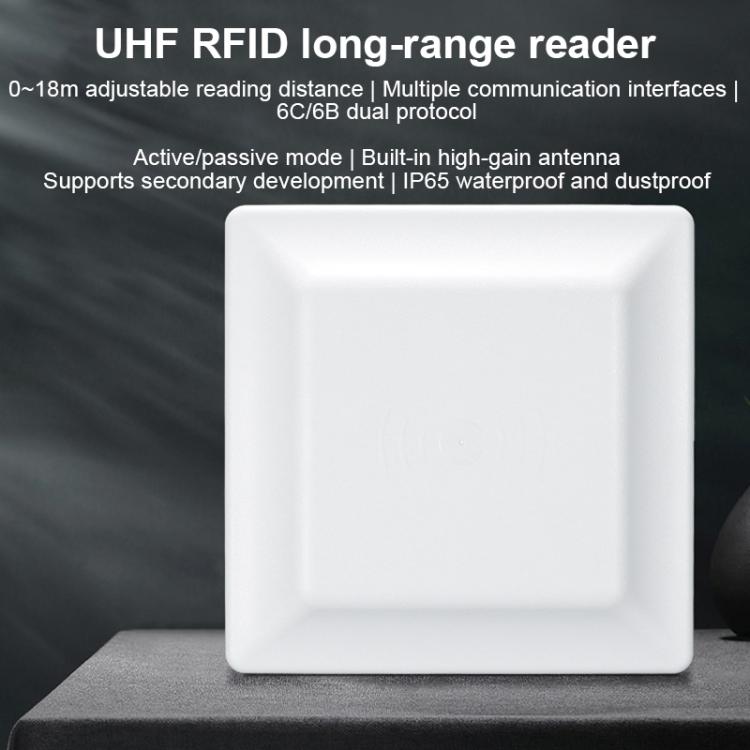 UHF RFID Reader Long Range Integrated Reader Writer With E710 Chip, Style: Standard