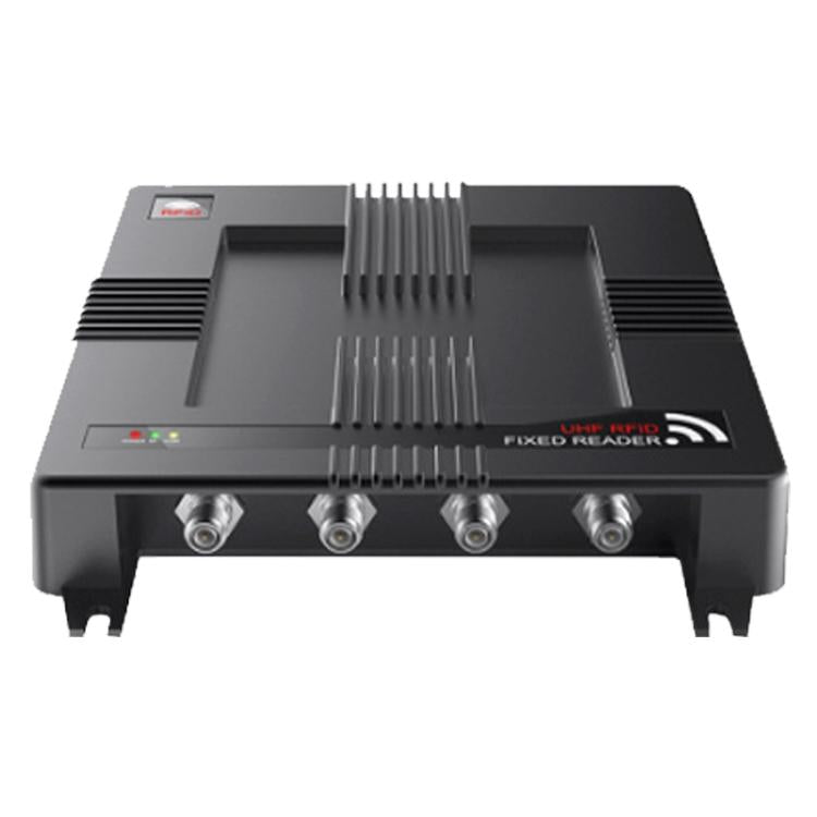 4-Channel RFID Reader / Writer with Impinj E710 Module, Fixed UHF Industrial Long-Range Reader for Warehouse Management